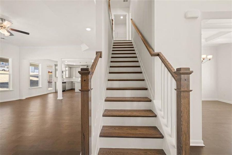 Spacious, unfurnished interior of a new home in Westland, Bogart (Image 24). Spacious, unfurnished interior of a new home in Westland, Bogart (Image 24).