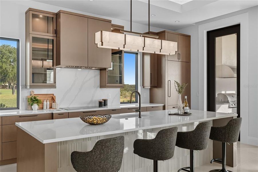 Furnished interior view inside a new home in , Montverde (Image 11).