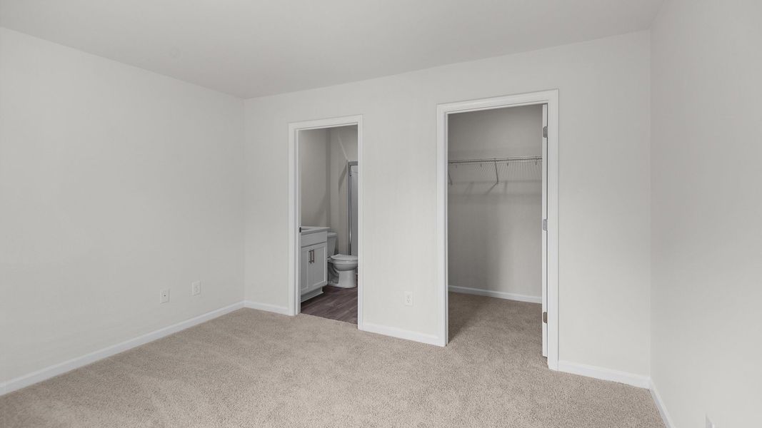Spacious, unfurnished interior of a new home in Hobbs Farm, Ayden (Image 16). Spacious, unfurnished interior of a new home in Hobbs Farm, Ayden (Image 16).