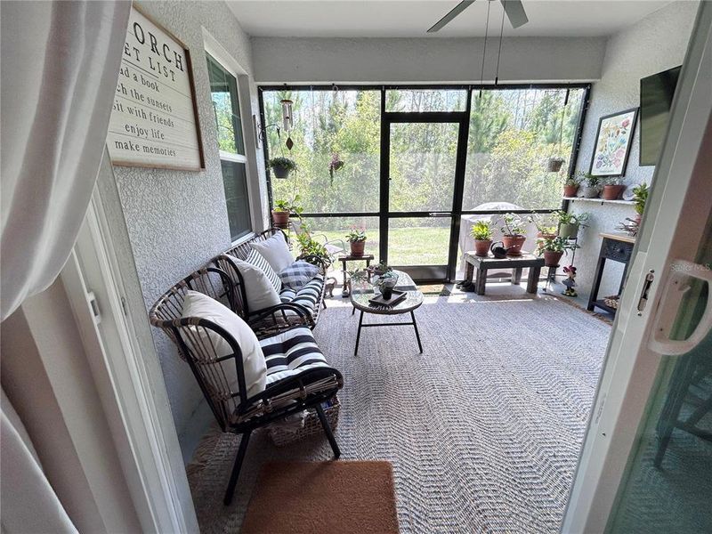 Furnished interior view inside a new home in Angeline Active Adult, Land O' Lakes (Image 27). Furnished interior view inside a new home in Angeline Active Adult, Land O' Lakes (Image 27).