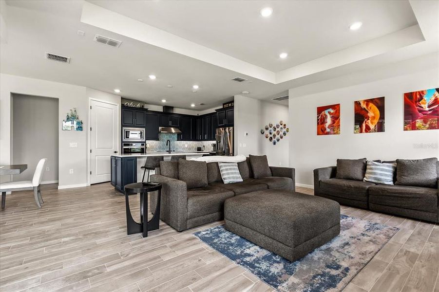 Furnished interior view inside a new home in , Clermont (Image 5). Furnished interior view inside a new home in , Clermont (Image 5).