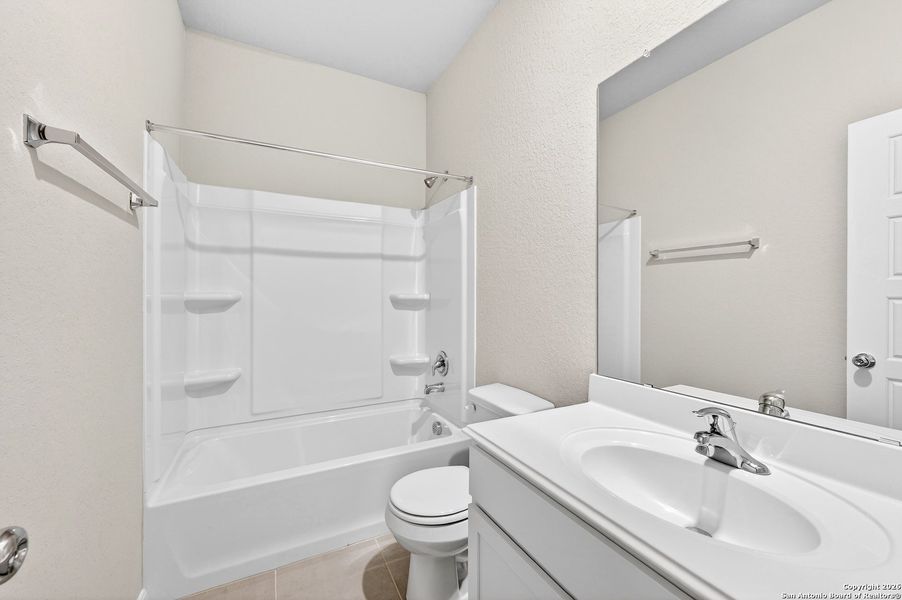 Furnished interior view inside a new home in Winding Brook, San Antonio (Image 7).