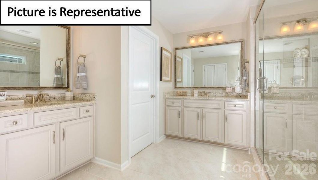 Furnished interior view inside a new home in Falls Cove, Troutman (Image 4). Furnished interior view inside a new home in Falls Cove, Troutman (Image 4).