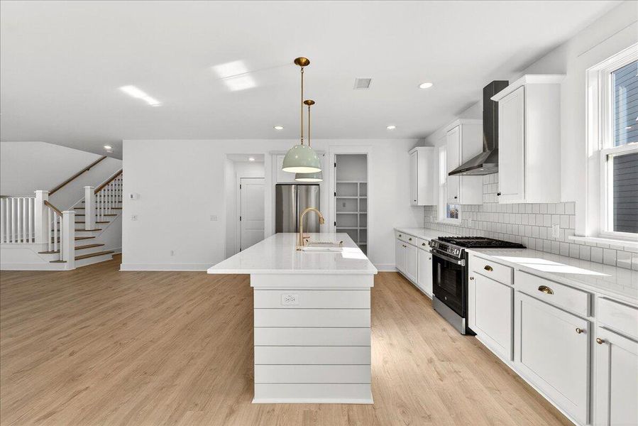 Furnished interior view inside a new home in , Summerville (Image 11).