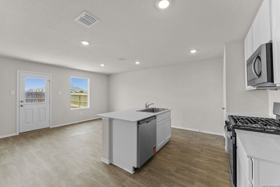 Furnished interior view inside a new home in Navarro Fields, Seguin (Image 8).