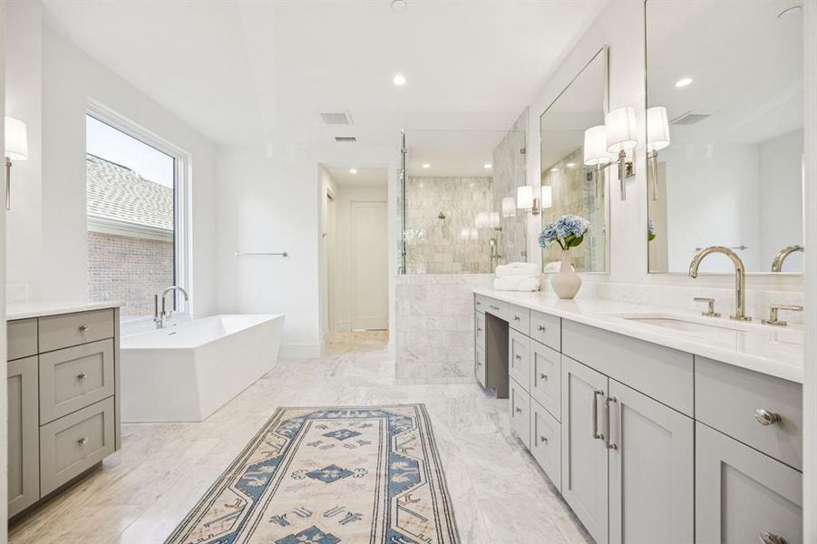 Furnished interior view inside a new home in , University Park (Image 27).