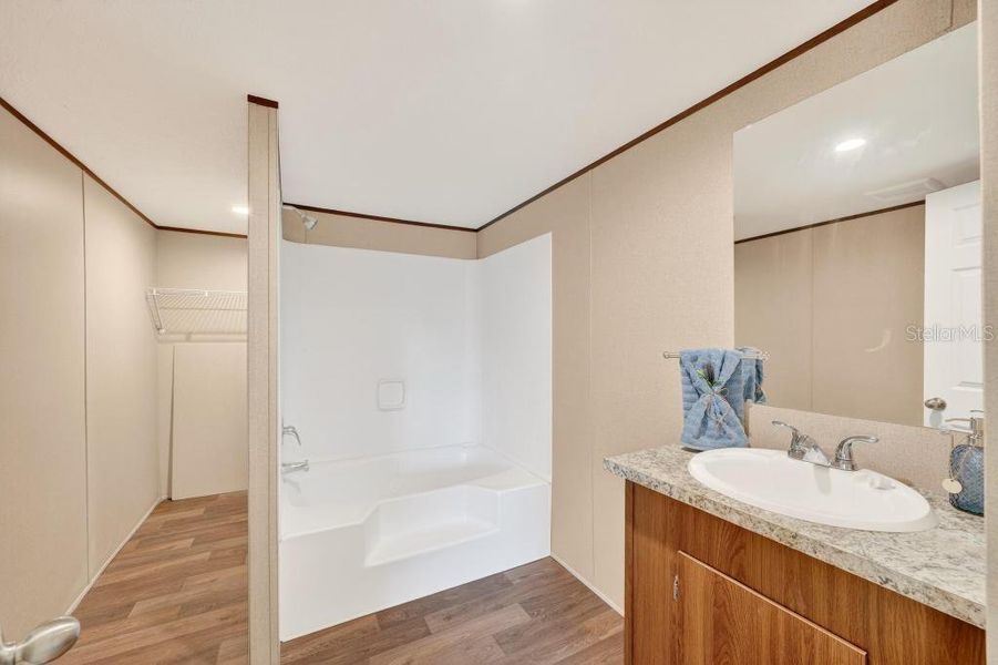 Furnished interior view inside a new home in , Paisley (Image 6).