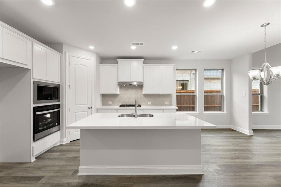 Furnished interior view inside a new home in Cambridge Crossing, Celina (Image 5).
