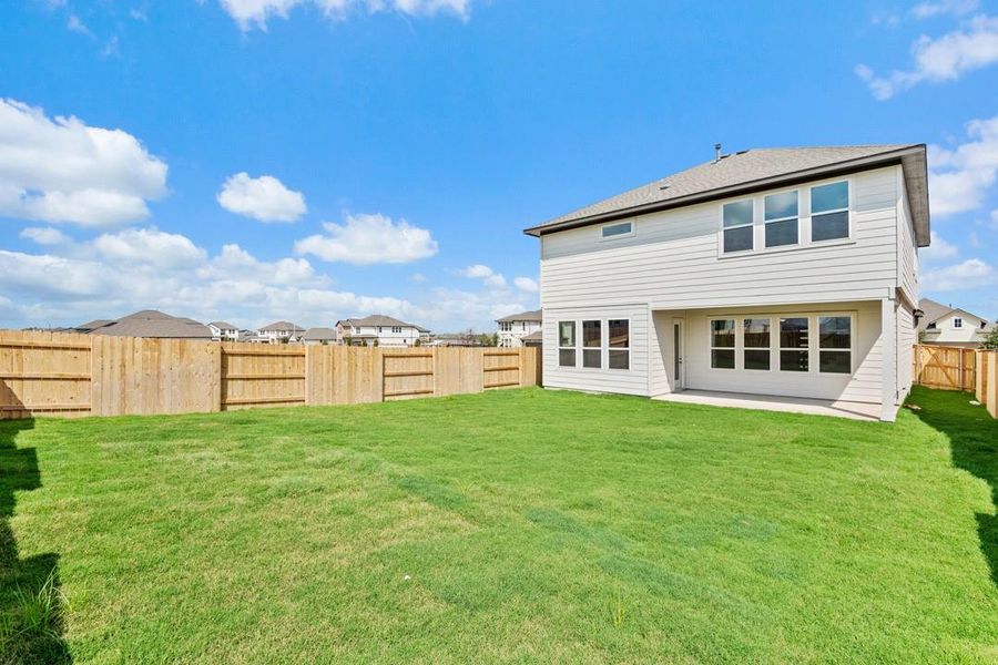 Front exterior of a new home in Arbor Collection At Park Central, Georgetown, TX, highlighting curb appeal (Image 22).