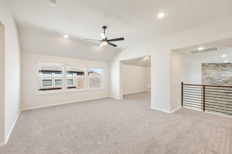 Spacious, unfurnished interior of a new home in Mockingbird Hills 60-65, Joshua (Image 27). Spacious, unfurnished interior of a new home in Mockingbird Hills 60-65, Joshua (Image 27).