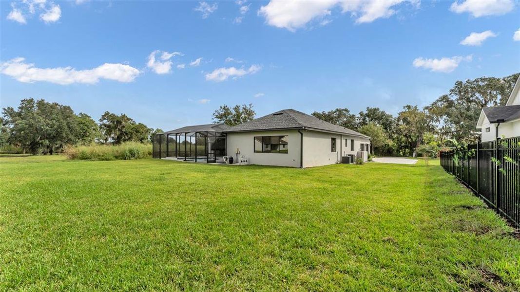 Exterior details and patio area of a home in , Lakeland (Image 28). Exterior details and patio area of a home in , Lakeland (Image 28).