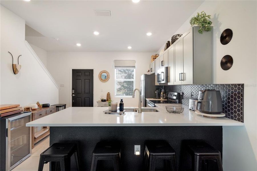 Furnished interior view inside a new home in , Sarasota (Image 7).