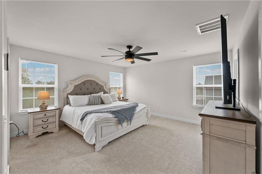 Furnished interior view inside a new home in , Calhoun (Image 39).