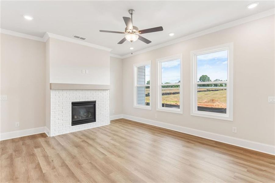 Spacious, unfurnished interior of a new home in Aberdeen, Hoschton (Image 21).