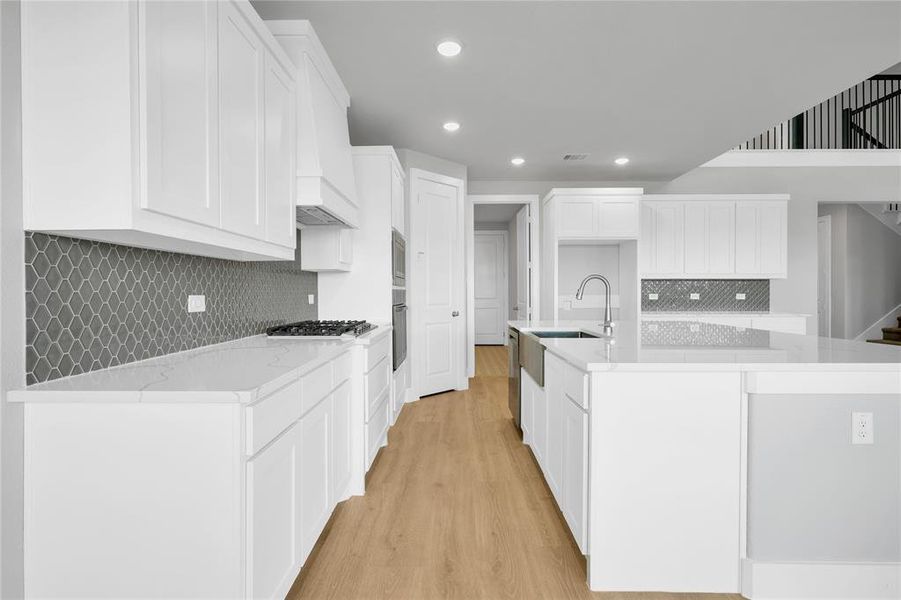 Furnished interior view inside a new home in Polo Ridge, Forney (Image 9).