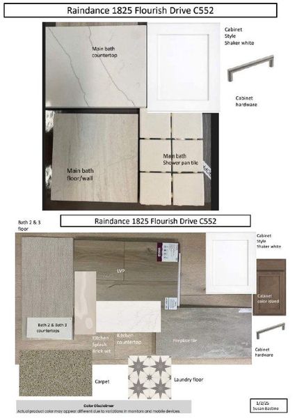 Representative photo of design selections for 1825 Flourish Drive Representative photo of design selections for 1825 Flourish Drive
