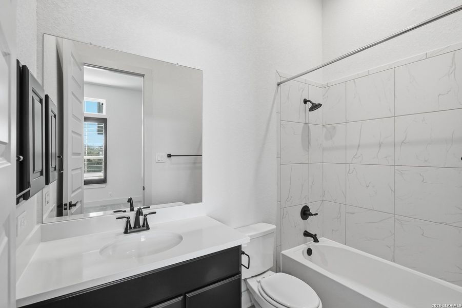 Furnished interior view inside a new home in Heimer Estates at Garden Ridge, San Antonio (Image 36).