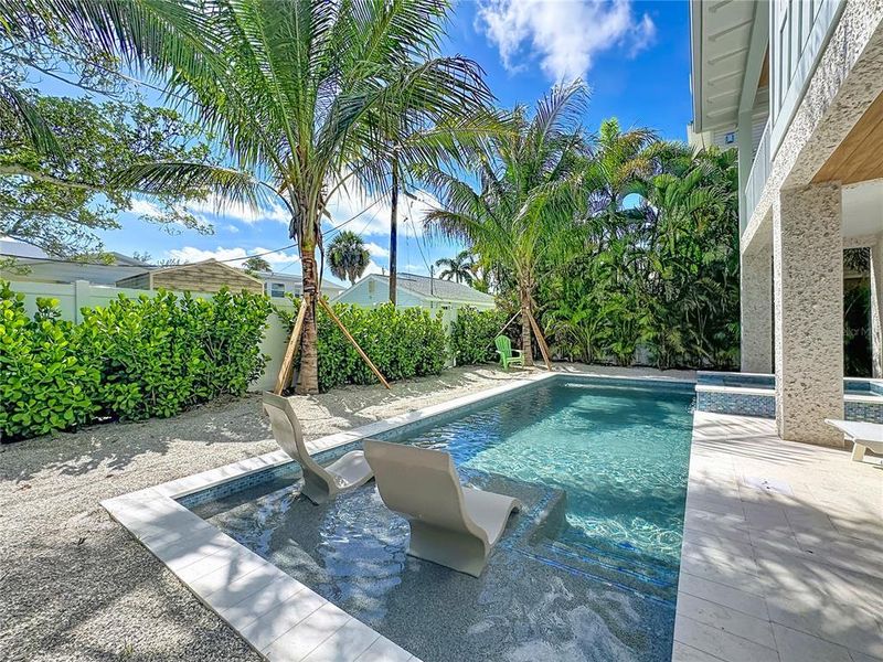 Exterior details and patio area of a home in , Bradenton Beach (Image 43).