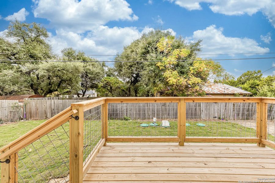 Exterior details and patio area of a home in , Canyon Lake (Image 2). Exterior details and patio area of a home in , Canyon Lake (Image 2).