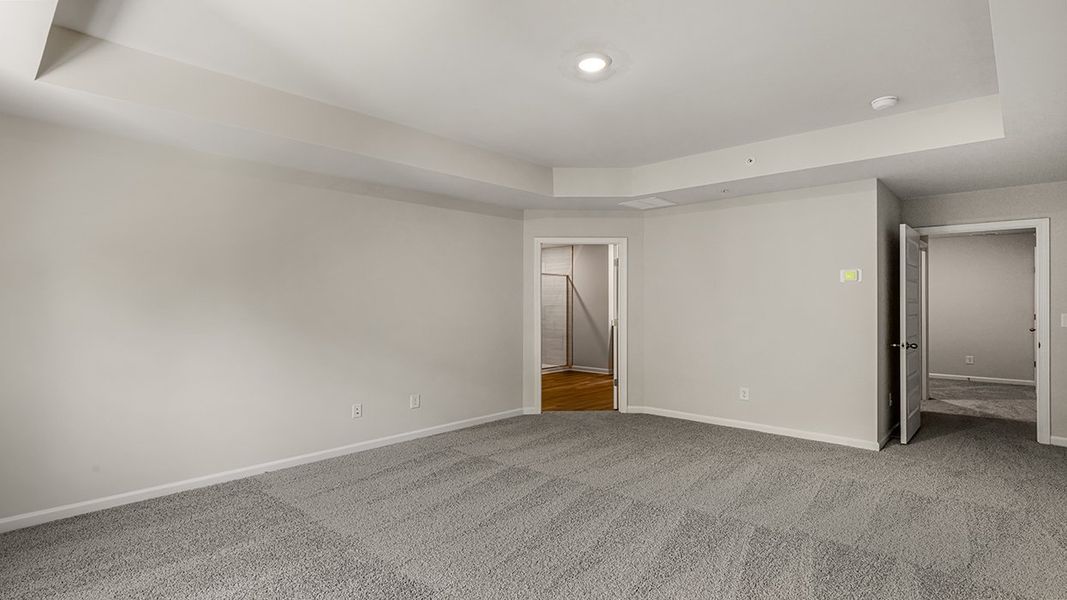 Spacious, unfurnished interior of a new home in Echo Glen, Stockbridge (Image 19). Spacious, unfurnished interior of a new home in Echo Glen, Stockbridge (Image 19).
