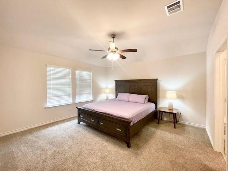 Furnished interior view inside a new home in , Fate (Image 8).