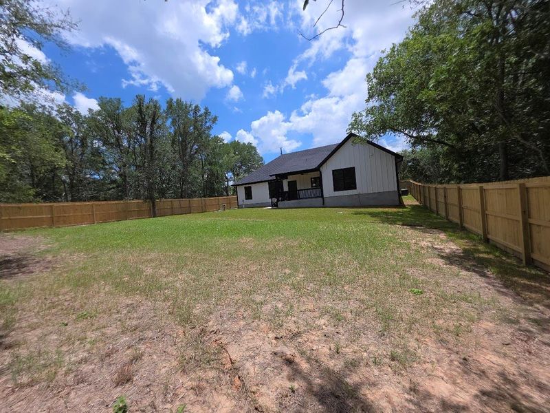 Exterior details and patio area of a home in , Bastrop (Image 25). Exterior details and patio area of a home in , Bastrop (Image 25).