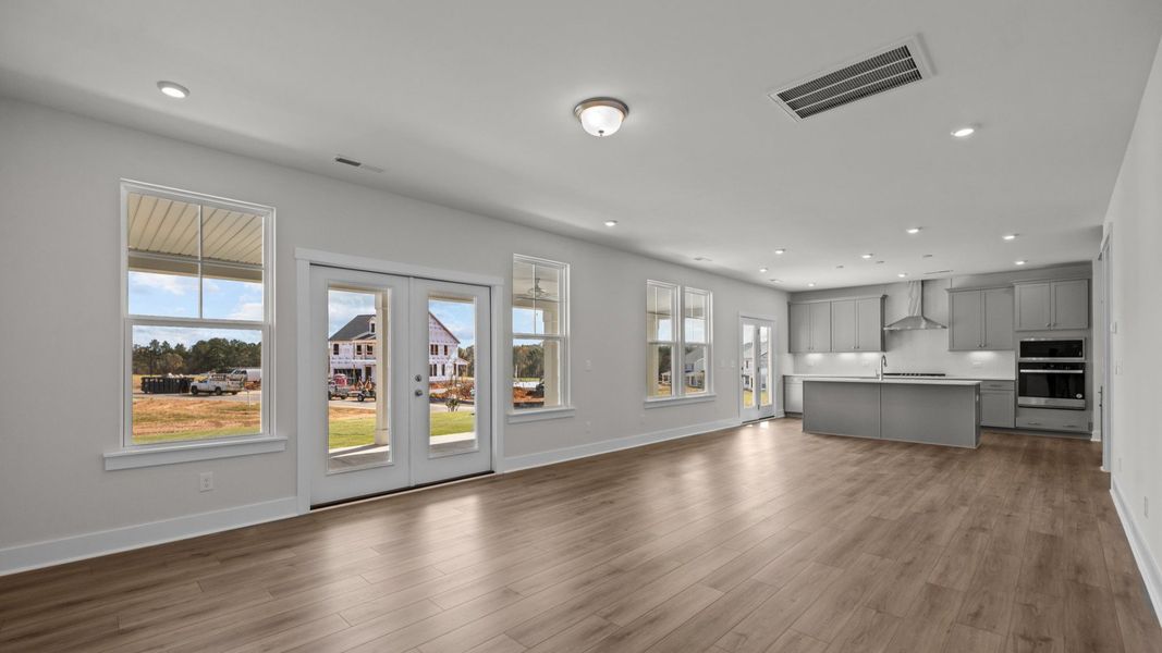 The Burton Plan by DRB Homes in McBride Indian Trail - Living Space