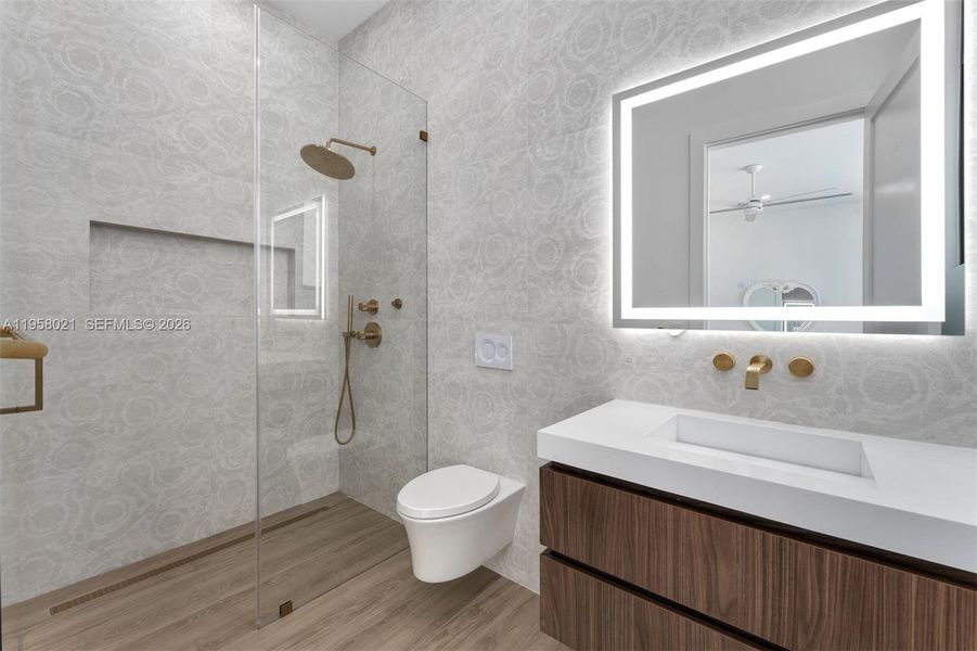 Furnished interior view inside a new home in , Miami (Image 13). Furnished interior view inside a new home in , Miami (Image 13).