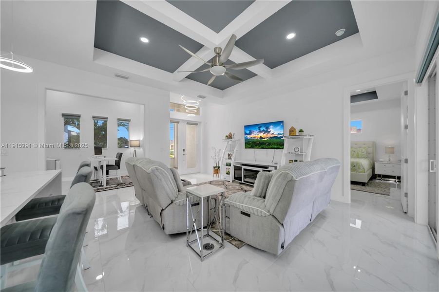 Furnished interior view inside a new home in , Lehigh Acres (Image 7).