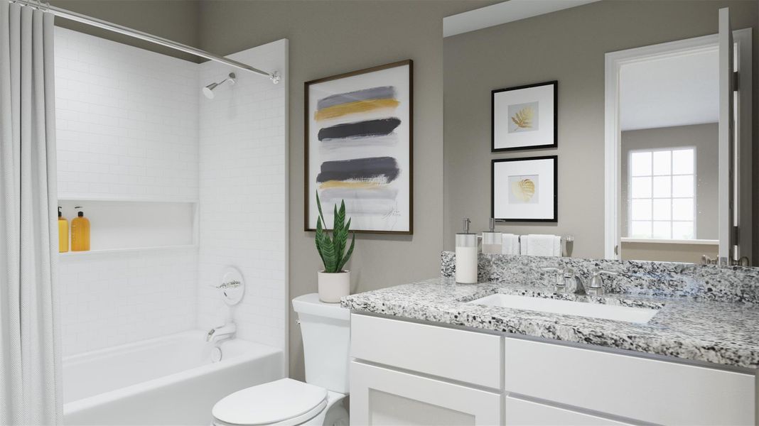 Photos are a representation of the floor plan. Options and interior selections will vary.