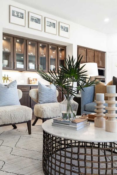 Representative Family Room - some options shown Representative Family Room - some options shown