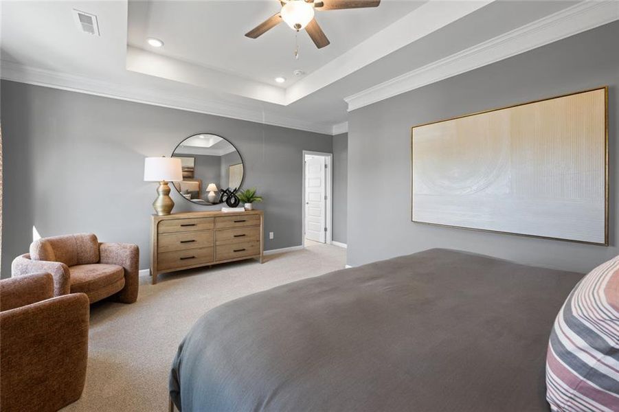 Furnished interior view inside a new home in Hillcrest Park, Ringgold (Image 32). Furnished interior view inside a new home in Hillcrest Park, Ringgold (Image 32).
