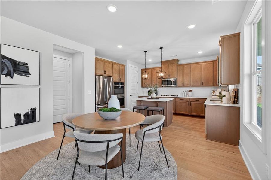 Furnished interior view inside a new home in , Gainesville (Image 32).