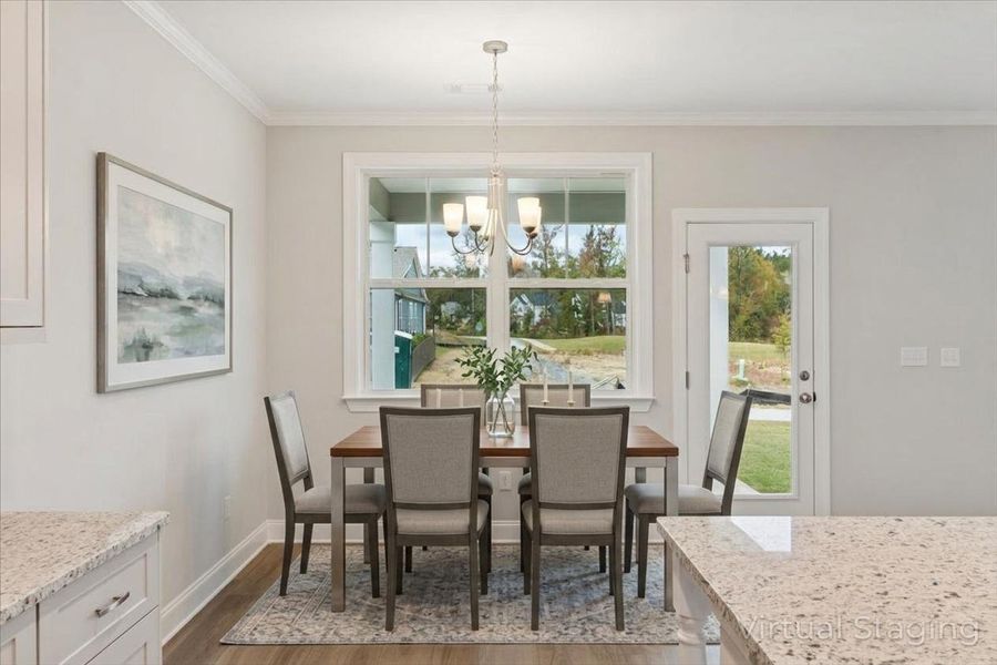 Furnished interior view inside a new home in Tillery Park, Grovetown (Image 7).