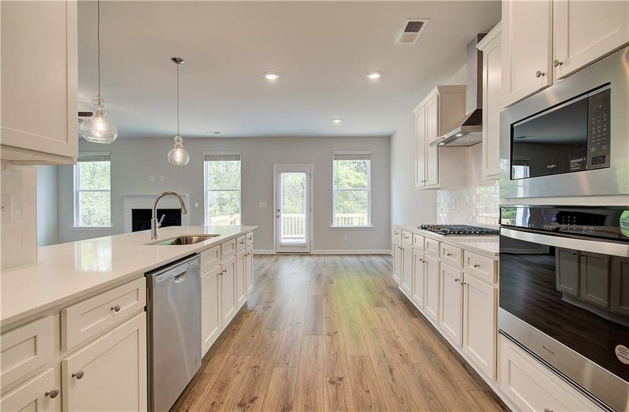 Furnished interior view inside a new home in Cooper Park, McDonough (Image 3).