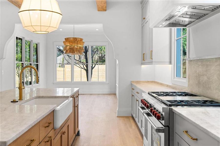 Furnished interior view inside a new home in , Atlanta (Image 18).