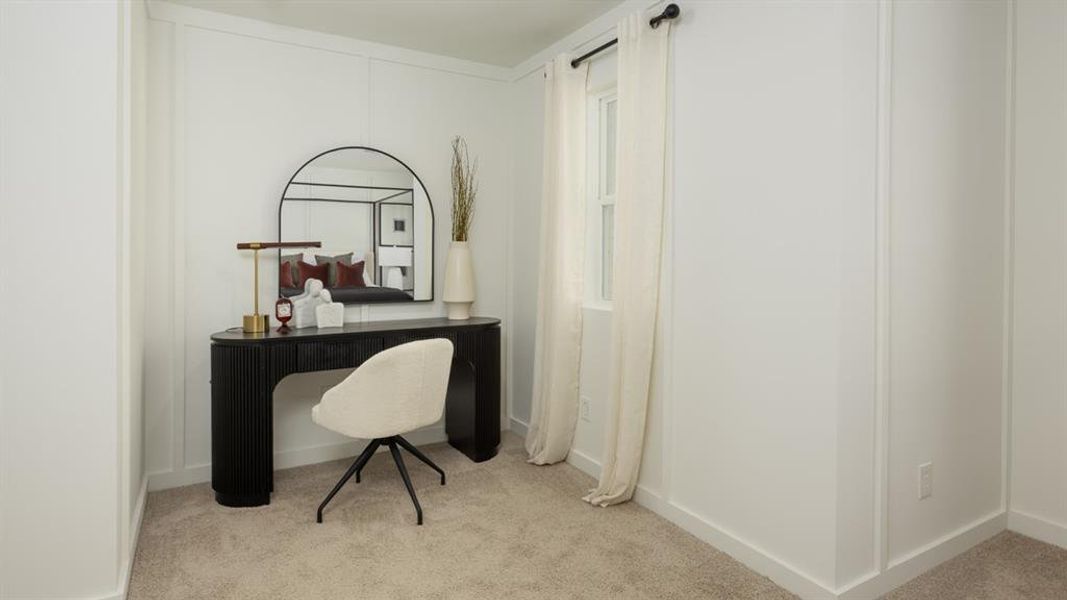 Furnished interior view inside a new home in Mableton Station, Mableton (Image 33).