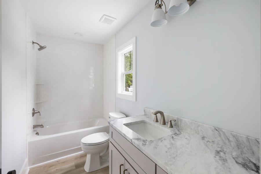 Furnished interior view inside a new home in , Johns Island (Image 9).