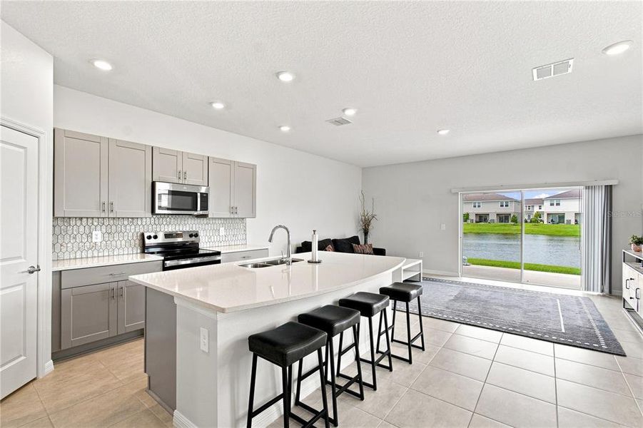 Furnished interior view inside a new home in , Kissimmee (Image 11).