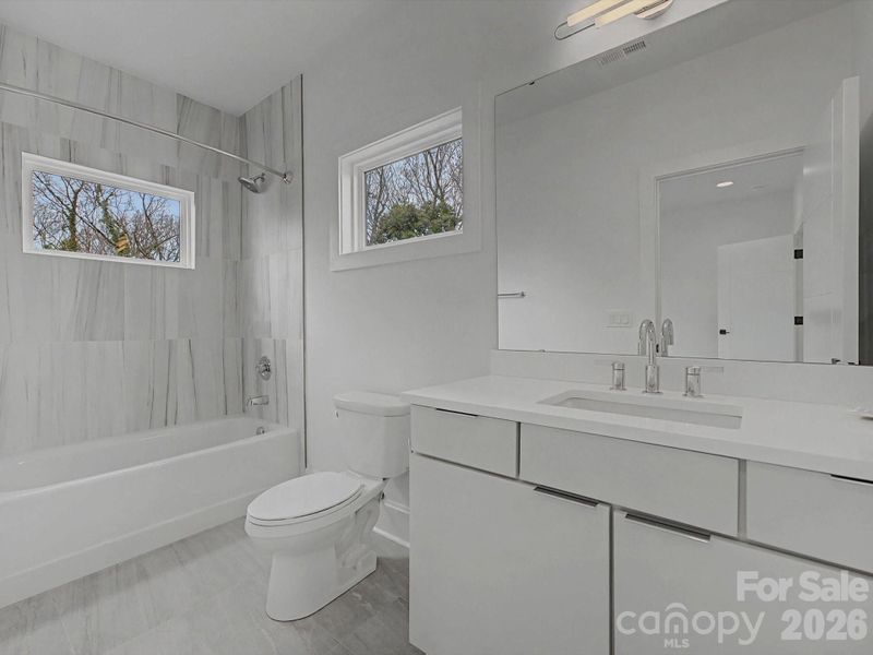 Furnished interior view inside a new home in , Charlotte (Image 37).