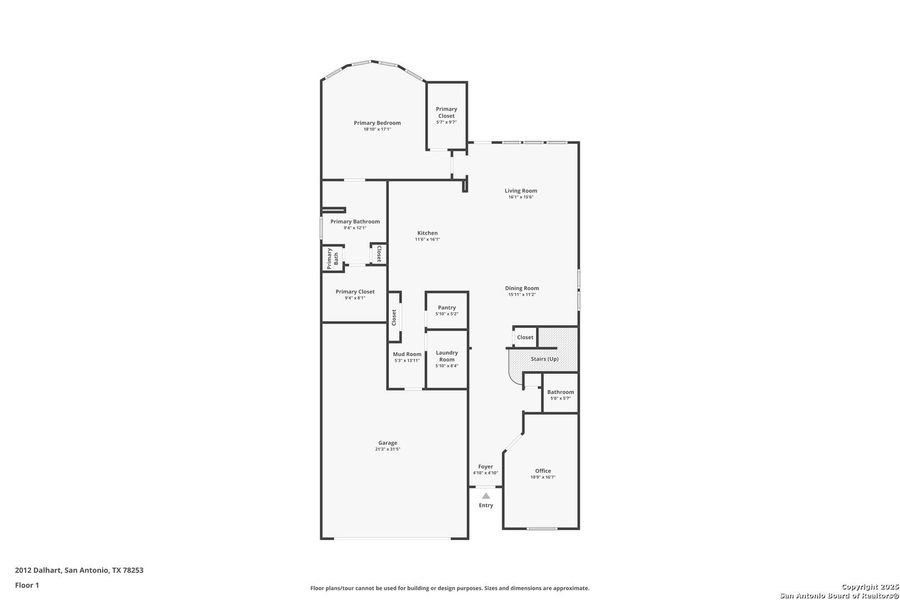 2D floor plan layout of this home in , San Antonio, TX (Image 6). 2D floor plan layout of this home in , San Antonio, TX (Image 6).