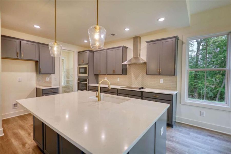 Furnished interior view inside a new home in , Monticello (Image 10). Furnished interior view inside a new home in , Monticello (Image 10).