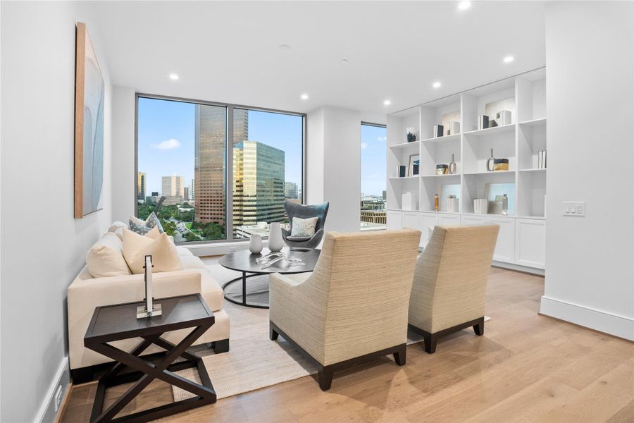 Furnished interior view inside a new home in Hawthorne, Houston (Image 3). Furnished interior view inside a new home in Hawthorne, Houston (Image 3).