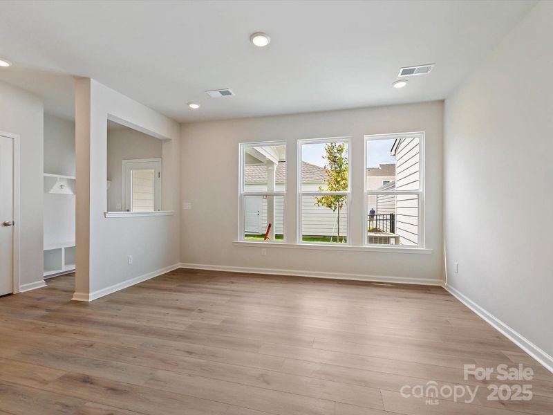 Spacious, unfurnished interior of a new home in North Creek Village - Townhomes, Huntersville (Image 27). Spacious, unfurnished interior of a new home in North Creek Village - Townhomes, Huntersville (Image 27).