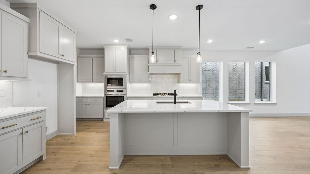 Representative furnished interior of a home built from the Orleans II by Normandy Homes in Rainwater Crossing, Celina (Image 11).