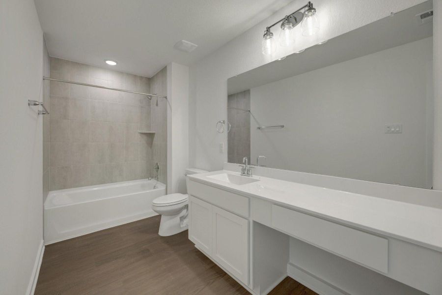 Furnished interior view inside a new home in Summerview, Fulshear (Image 13).