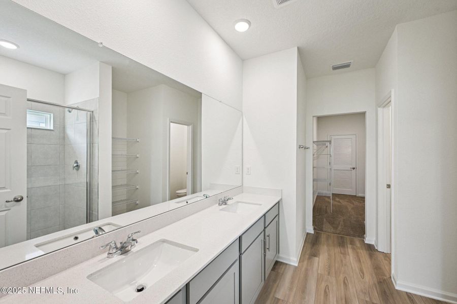 Furnished interior view inside a new home in Panther Creek, Jacksonville (Image 11).