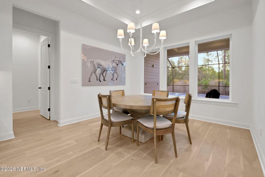 Furnished interior view inside a new home in , Ponte Vedra (Image 34).