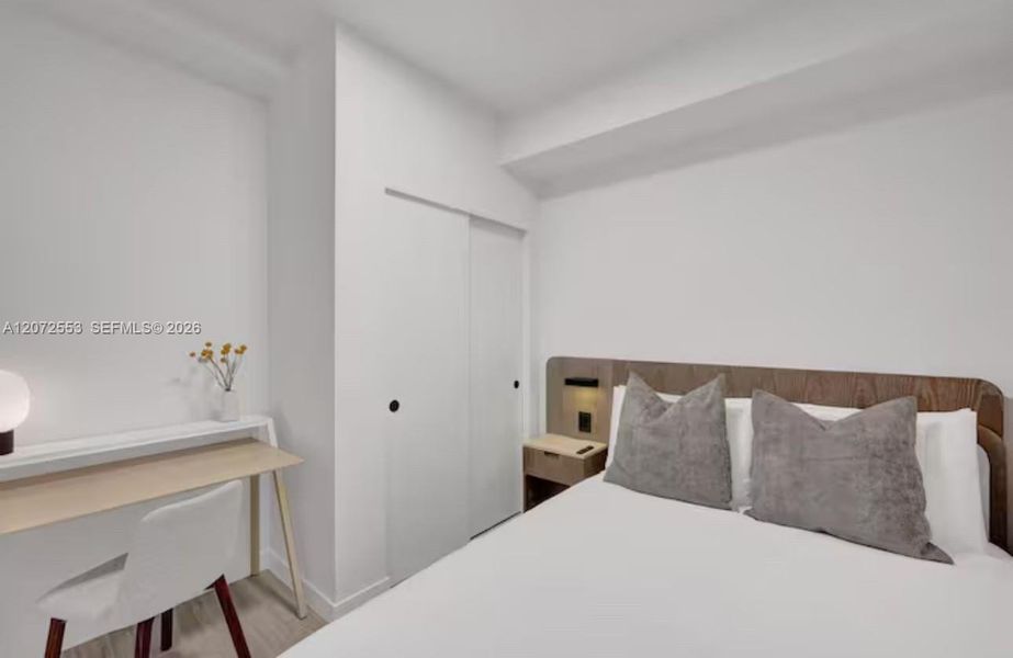 Furnished interior view inside a new home in , Miami Beach (Image 12).
