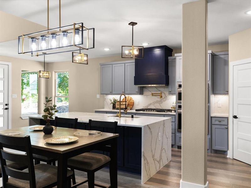 Furnished interior view inside a new home in , Arlington (Image 3). Furnished interior view inside a new home in , Arlington (Image 3).